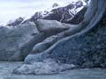 Melting Tasman Glacier