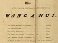 Plan of country sections, Whanganui, 1842