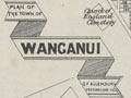 Plan of Whanganui, 1875