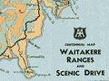 Waitākere Ranges map, 1945 