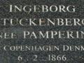 Ingeborg Stuckenberg's gravestone, Waikaraka cemetery, Onehunga