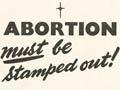Department of Health poster about abortion