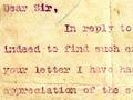 Baden-Powell writes to Cossgrove, July 1908