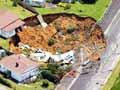 Waihī mining: house collapse