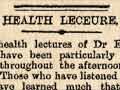 Women's health lectures