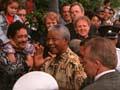 Nelson Mandela at Tūrangawaewae marae