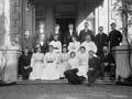 Domestic staff at Government House, Auckland, 1903