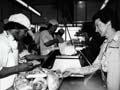 Courses: trainee butchers, Manukau Technical Institute, 1976