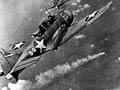 Dive bombers in the Battle of Midway