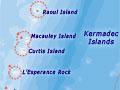 Kermadec Islands map