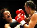 Daniella Smith fighting Nive Moefaauo, 2008