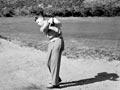 Dressed for golf, 1951
