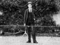 Private game of tennis, early 20th century