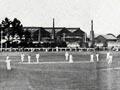 Cricket match at Carisbrook, 1910