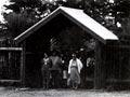 Manuhiri waiting to come onto a marae