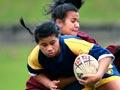 Girls' rugby game