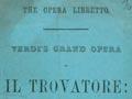 Il trovatore libretto