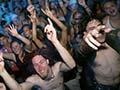 Getting sweaty in the Boiler Room, Big Day Out, 2005