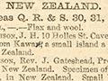 New Zealand exhibits at the 1851 Great Exhibition