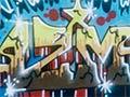 Graffiti piece by Smooth Inc crew, 1980s