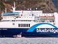 Bluebridge ferry Strait Feronia coming into Wellington harbour