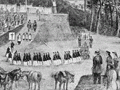 Mock funeral, 1868