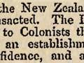 The first bank in New Zealand