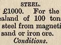 Bonuses for iron and steel