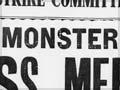 Monster mass meeting poster