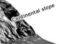 Continental slopes