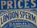 Sperm-whale oil candles