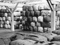 Wool stockpile, 1967
