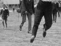 Race at the annual limbless soldiers' picnic, 1920s