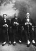 From left, Haami Tokouru Ratana, Tupu Atanatiu Taingakawa Te Waharoa and Reweti Te Whena, London, 1924