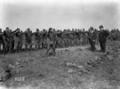 The Māori (Pioneer) Battalion performs a haka, France, 1918