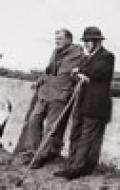 Dick Sibson (left) and his friend Ross McKenzie birdwatching at the limeworks at Miranda in the Firth of Thames, 1960s