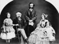 Thomas Gore Browne with his wife and family