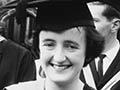 Beatrice Tinsley graduating, 1962