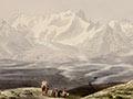 Painting of the Southern Alps