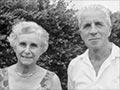 Henry Charles McQueen and his wife Esther McQueen, Karori, about 1960