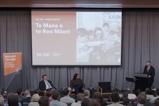 View Te Mana O Te Reo Maori's Public History Talk