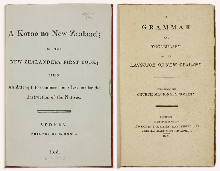 Ko te pukapuka wetereo tuatahi tēnei mō te reo Māori.