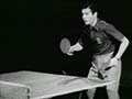 Table tennis demonstration match, 1949