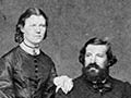 Mary and Julius Haast, about 1865