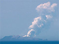 Whakaari (White Island) ash cloud, 2019