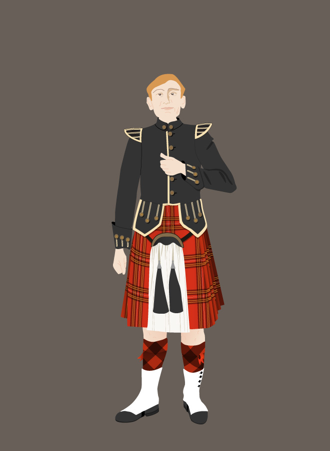 Argyle jacket