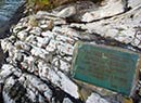 Plaque to James Cook, Pickersgill Harbour