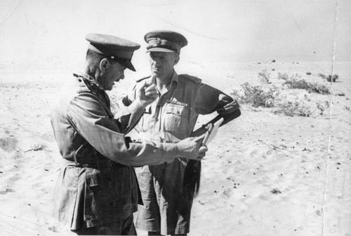 Bernard Cyril Freyberg (left) and Howard Karl Kippenberger