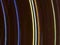 Time-lapse image of lines of light across sky
