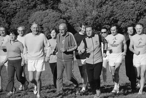 Running with the Wellington Joggers' Club
